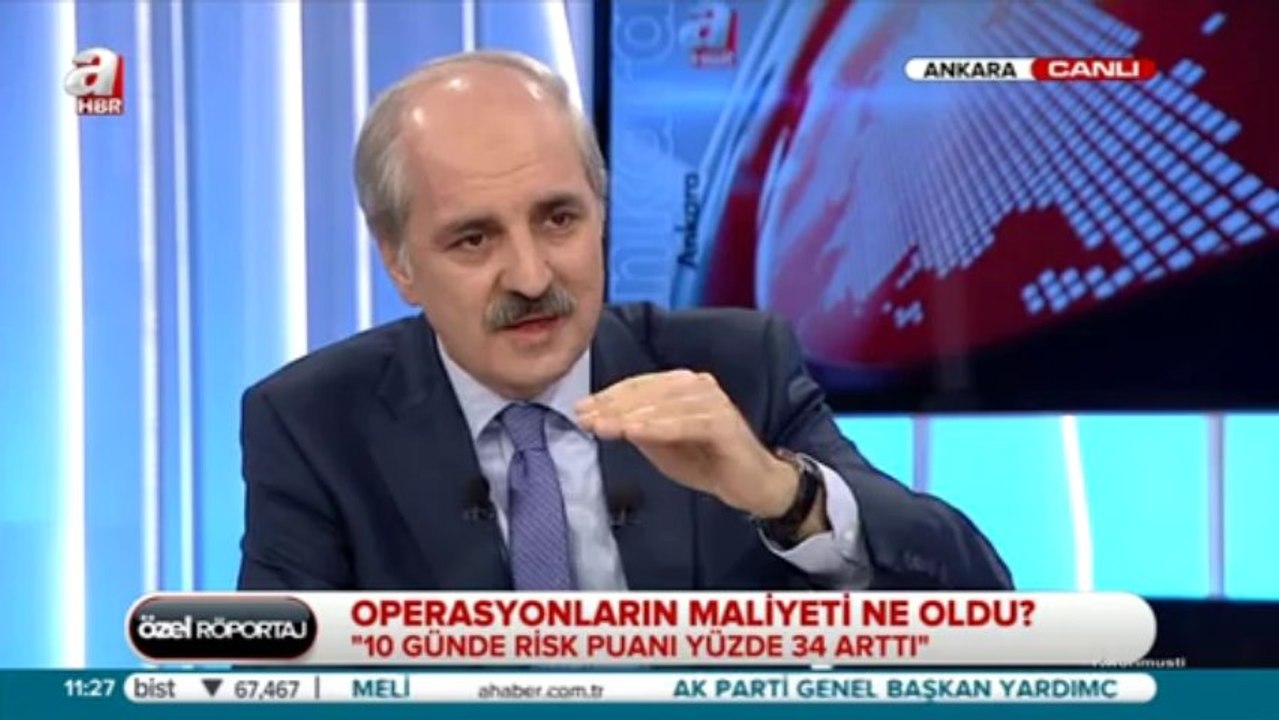 Numan Kurtulmuş ; A-Haber Özel Ropörtaj 31.12.2013