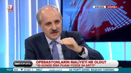 Numan Kurtulmuş ; A-Haber Özel Ropörtaj 31.12.2013