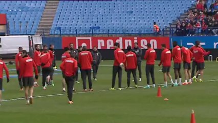 Real, Altético and Barcelona have last training sessions for 2013