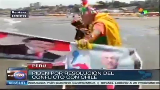 Chamanes peruanos realizan rituales por el año nuevo 2014