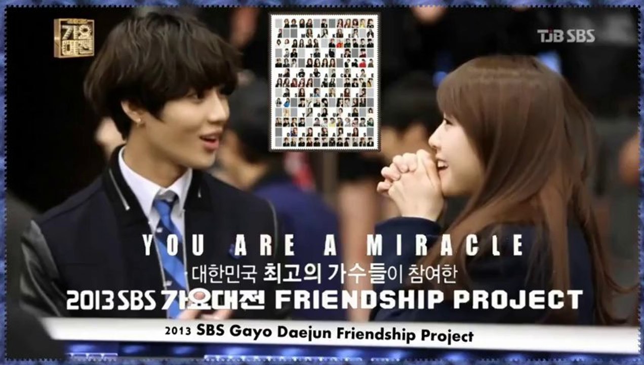 2013 SBS Gayo Daejun Friendship Project - You Are A Miracle k-pop [german sub]