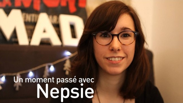 Nepsie, illustratrice, graphiste et dessinatrice