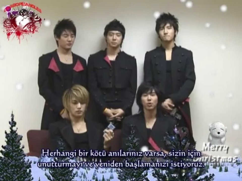 21.12.2007 TVXQ Christmas Greeting (Türkçe Altyazılı)