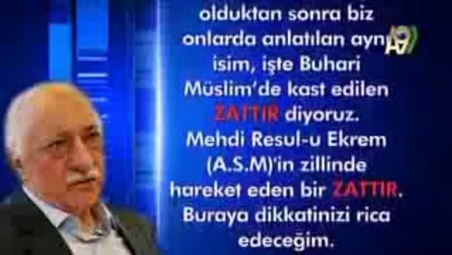 Fethullah Gülen Hocaefendi, Hz. Mehdi (as)'ın şahıs olarak geleceğini anlatıyor