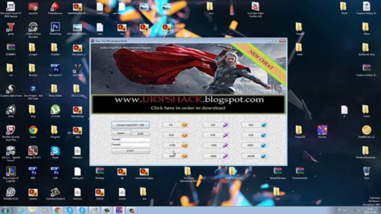 Thor The official Game money Hack www.UIOPShack.blogspot.com