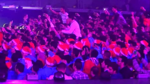 شاهد حفلة حماقي قبل عرضها بساعات