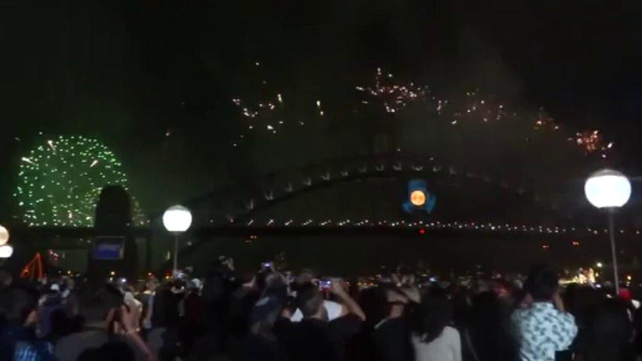 Australie- Feu d'artifice du nouvel an 2014! Bonne année...(suite)