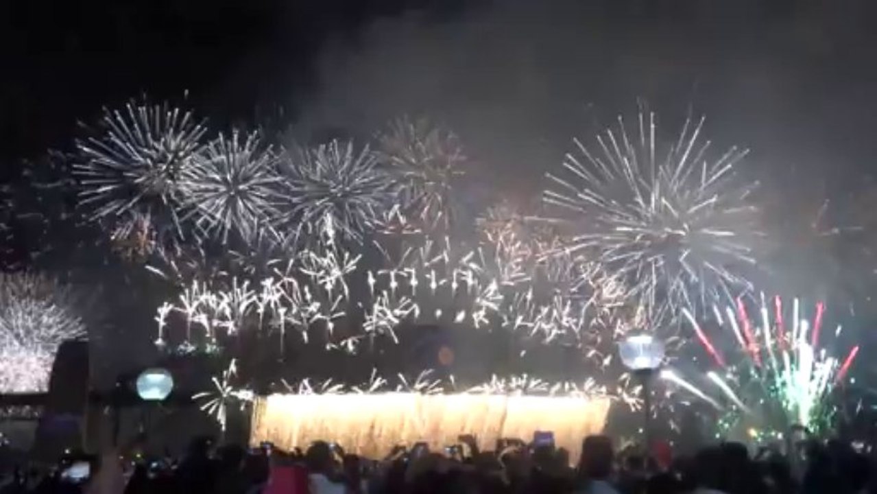Australie- Feu d'artifice du nouvel an 2014! Bonne année...