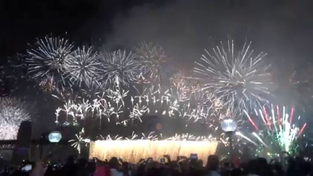 Australie- Feu d'artifice du nouvel an 2014! Bonne année...