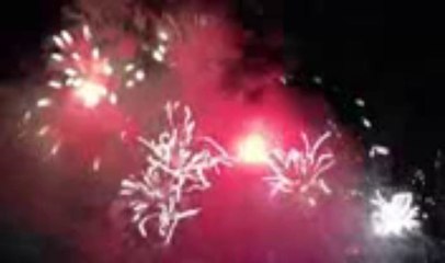 Singapore New Years Eve Fireworks on Marina Bay