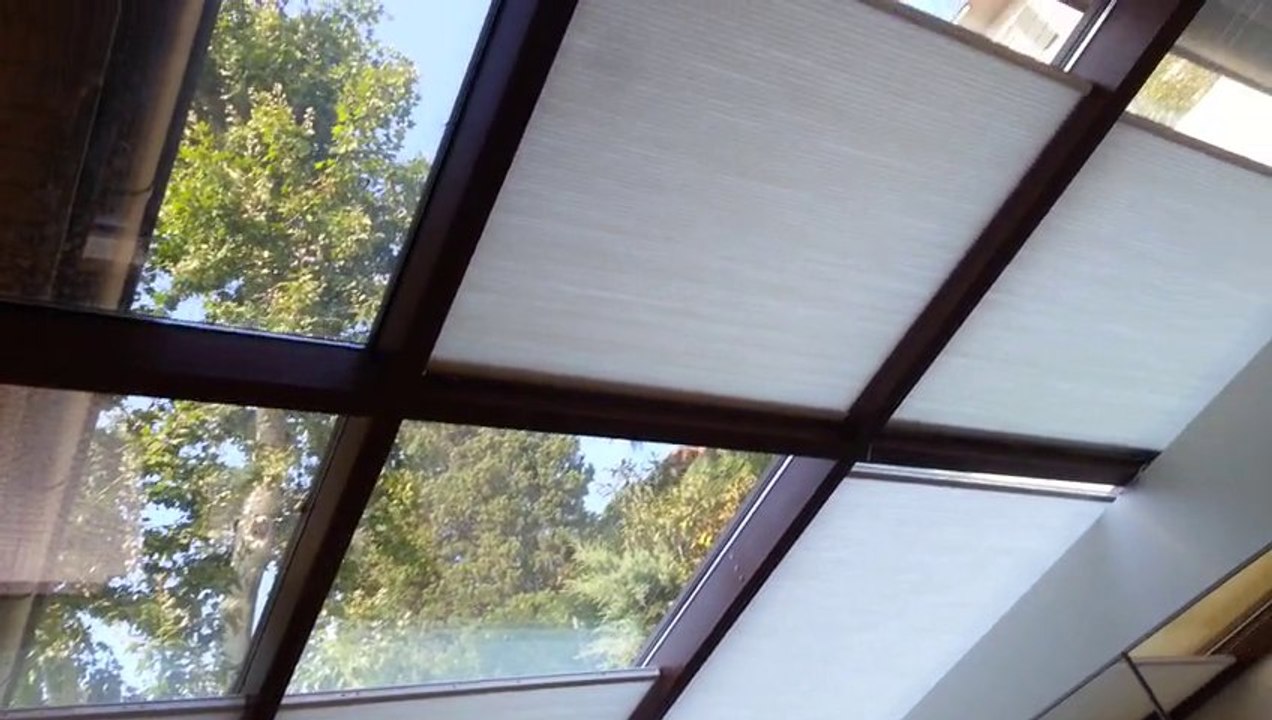 Plise Perde, Kış Bahçesi Perdesi (Bay Perdecim Perde Sistemleri) Motorlu