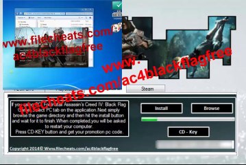 Assassin Creed 4 Black Flag Free XBox360,PS3,PC,Steam