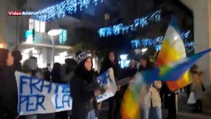 La "Marcia della pace" ad Andria (30/12/2013)