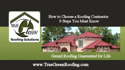 How to Choose a Carson City Roofing Contractor 9 Steps CALL (775) 225-1590 True Green Roofing