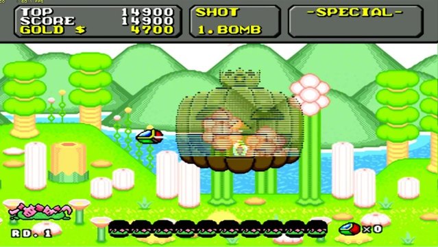 Super Fantasy Zone - Kega Fusion 3.64