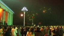 North Korea celebrates New Year with fireworks