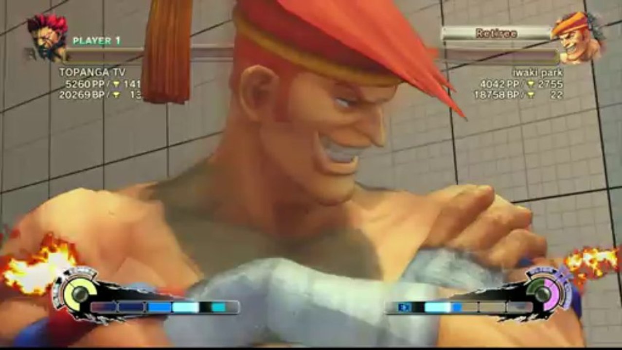 SSFIVAE~ Akuma (TOPANGA TV) vs. Adon (iwaki park) HD