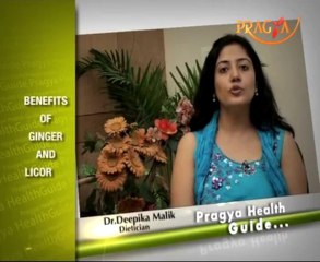 Ginger Licorice Tea is a life saver, or least a throat saver,Dr.Deepika Malik advised