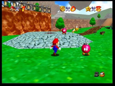 Super Mario 64 - Project64 1.7 & Aliasing x2