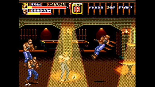 Street Of Rage 2 - Kega Fusion 3.64 Filter HQ