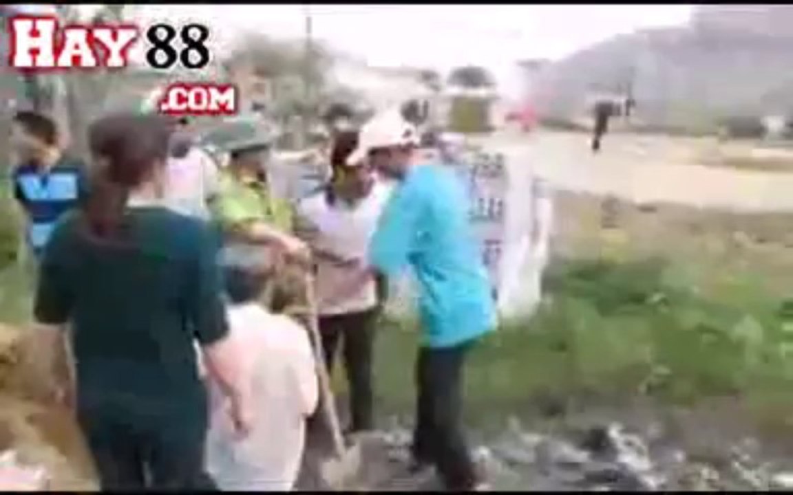 Đánh nhau vỡ đầu vì tranh chấp đất ở Thanh Hóa