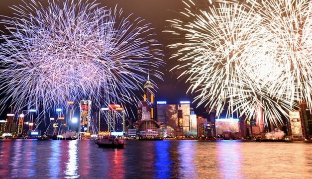 Célébrations du Nouvel An 2014 à Hong Kong !!