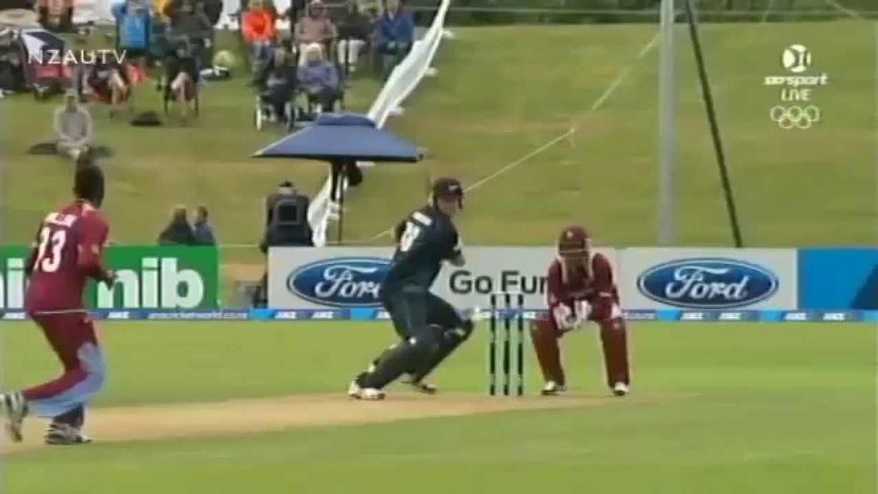 Corey Anderson 131 World Record Fastest ODI Century