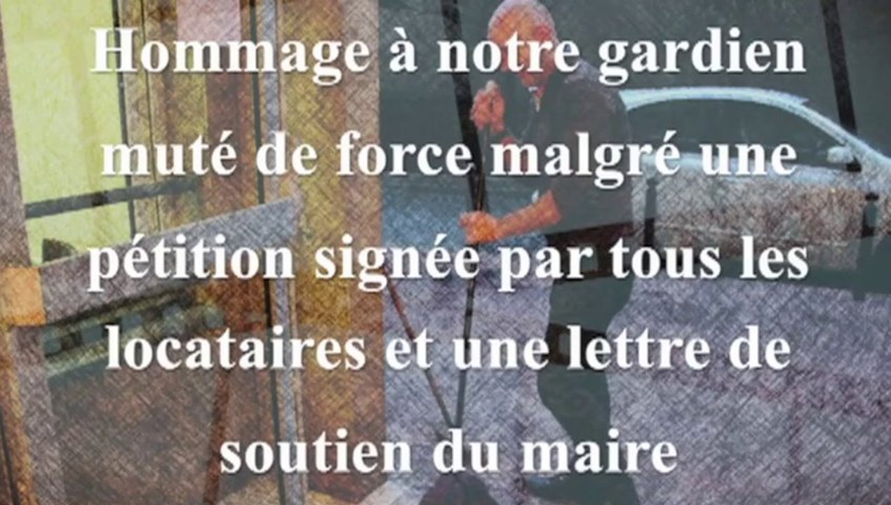 Départ de notre gardien