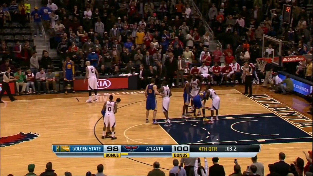 Andre Iguodala Hits the Three-Pointer at the Buzzer for the Win!