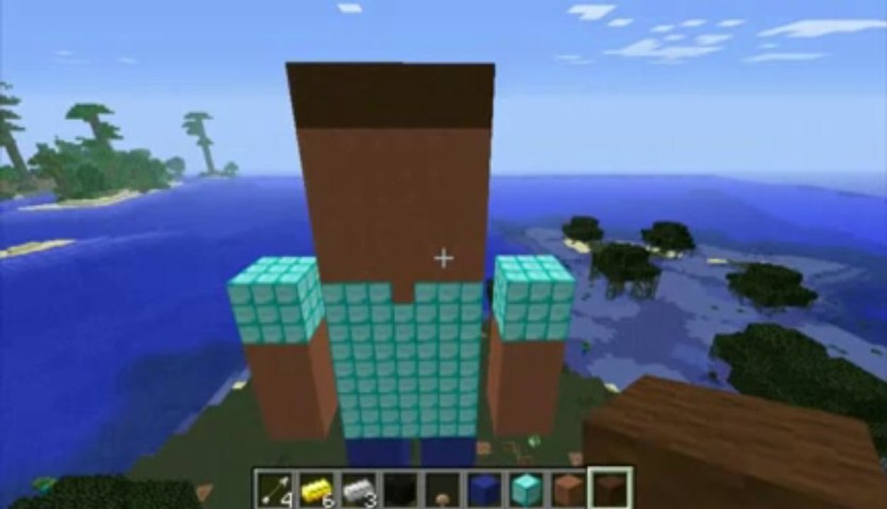 Minecraft Build stuff #1 - GIANT STEEEEEEEEEEEEEVE