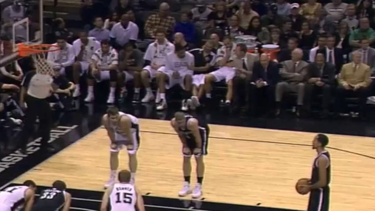 Tony Parker et Tim Duncan