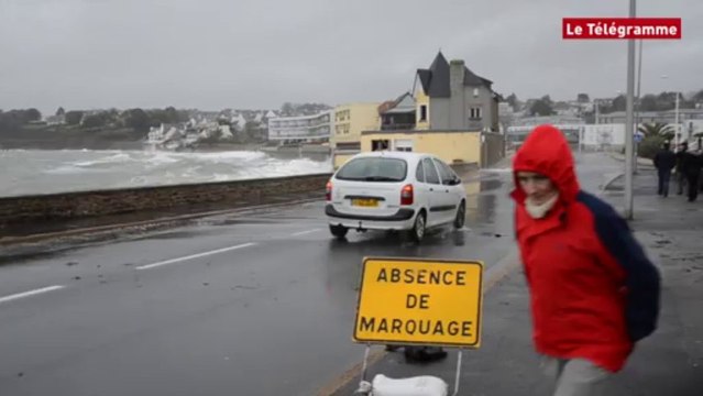 Concarneau. Submersion aux Sables-Blancs