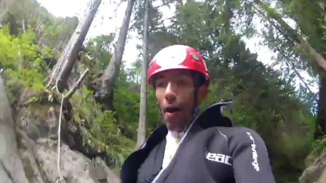 Canyon La Belle au Bois, Megève (Haute Savoie)