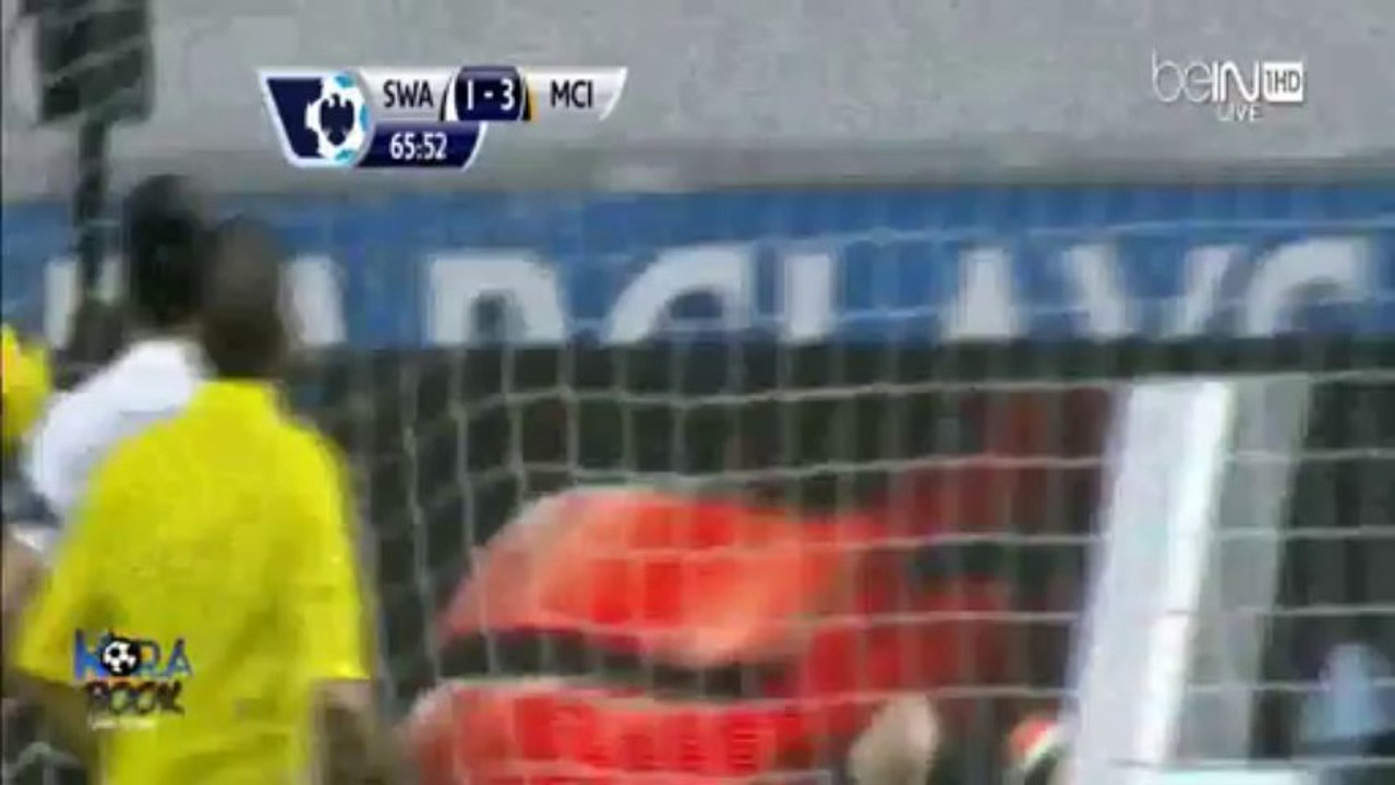 Resumen: Swansea 2-3 Manchester City // 1/1/2014