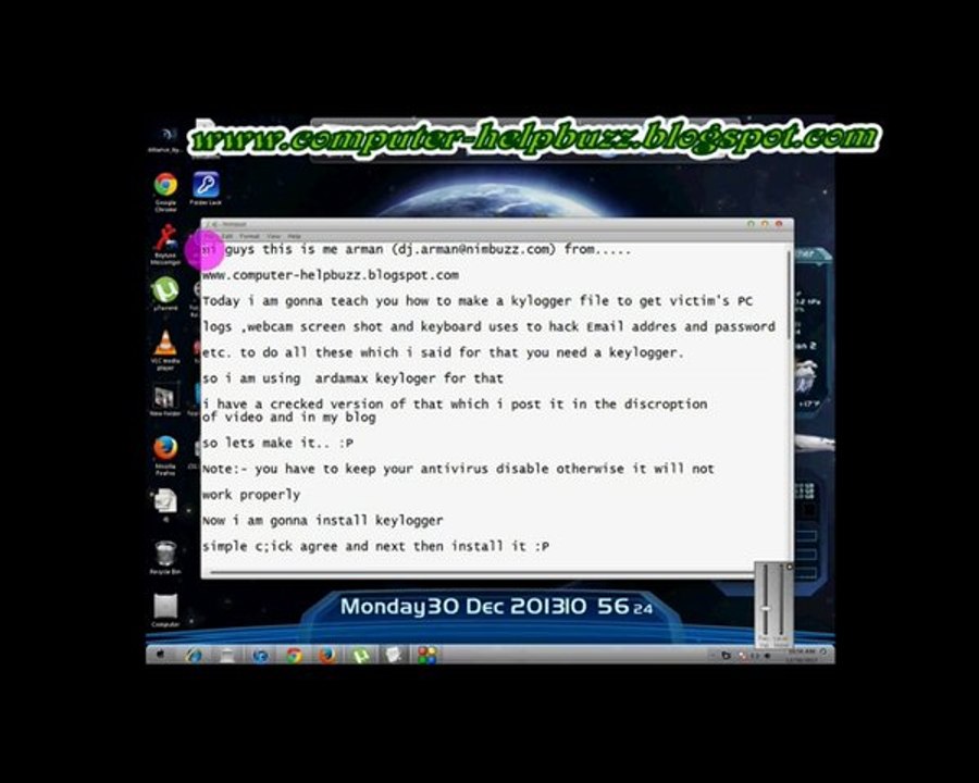 how to make keylogger
