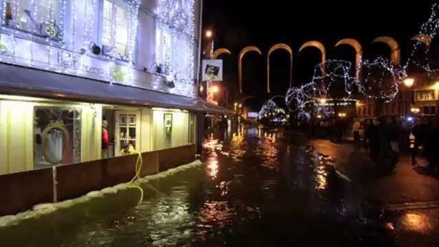 Inondations à Morlaix