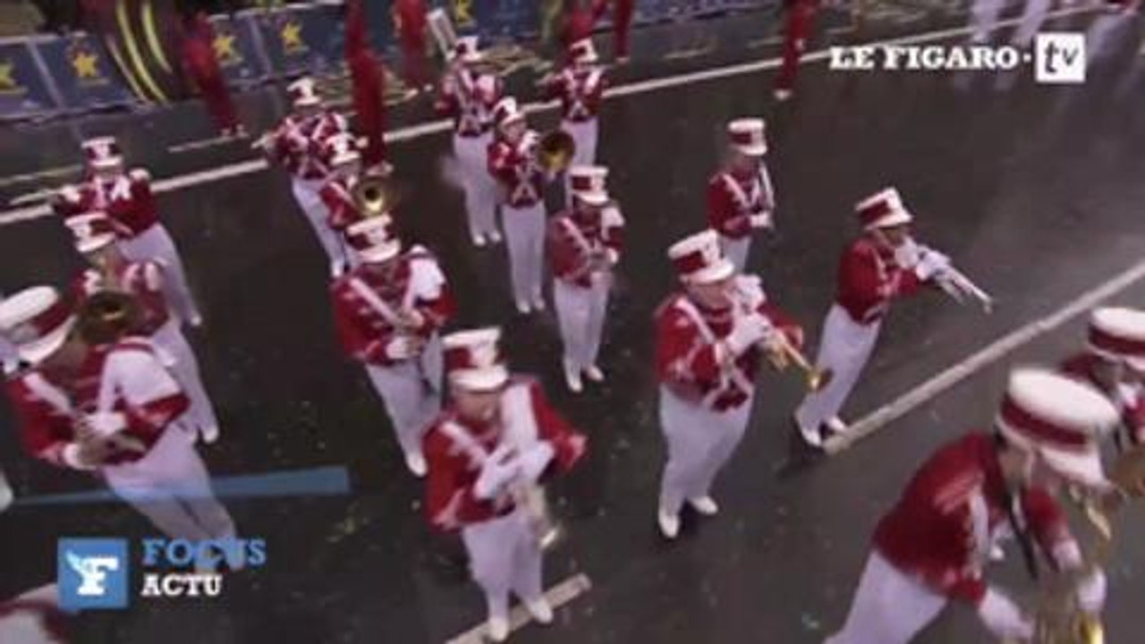 Nouvel An : gigantesque parade dans les rues de Londres