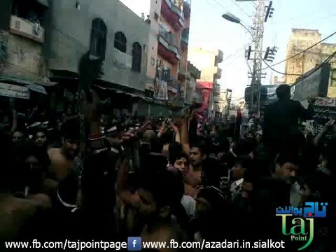 Zanjeer Zani 28 Safar 2013-14 Markazi Jaloos Imam Bargah Adda Passroriyaan Sialkot