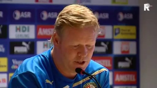 20-04-2012 Koeman laat zich niet gek maken door Champions League