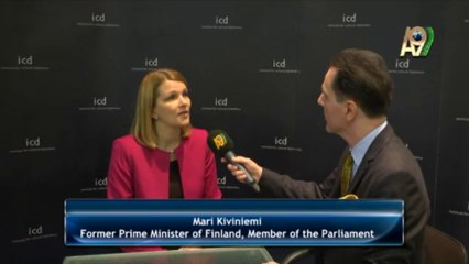 Mari Kiviniemi,     Former Prime Minister of Finland - Member of the Parliament