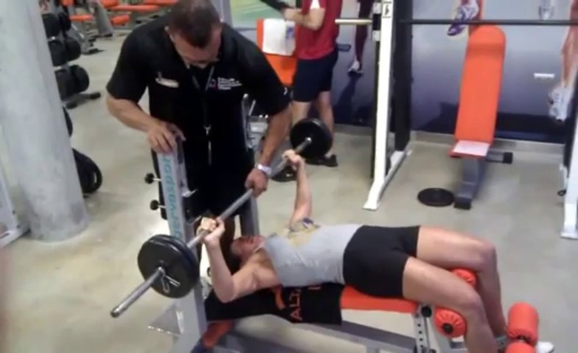 bench press loop