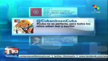 Cuba: tuiteros destacan logros de la revolución en su 55 aniversario