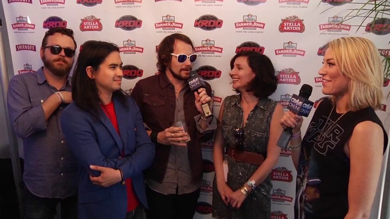 Silversun Pickups - Interview at 2013 KROQ Weenie Roast