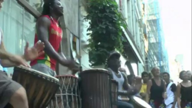 chalon dans la rue 2013 Percus Africaines