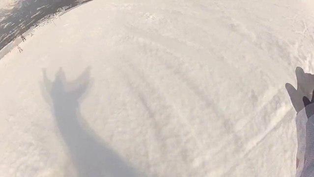 Go Pro HD HERO 2 Snowboarding Faceplant