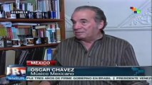 Óscar Chávez cantautor mexicano comprometido con la denuncia social