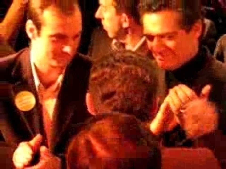 Sarkozy s'adresse aux jeunes UMP Paris