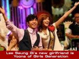 Lee Seung Gi and YoonA of Girls Generation in a relationship