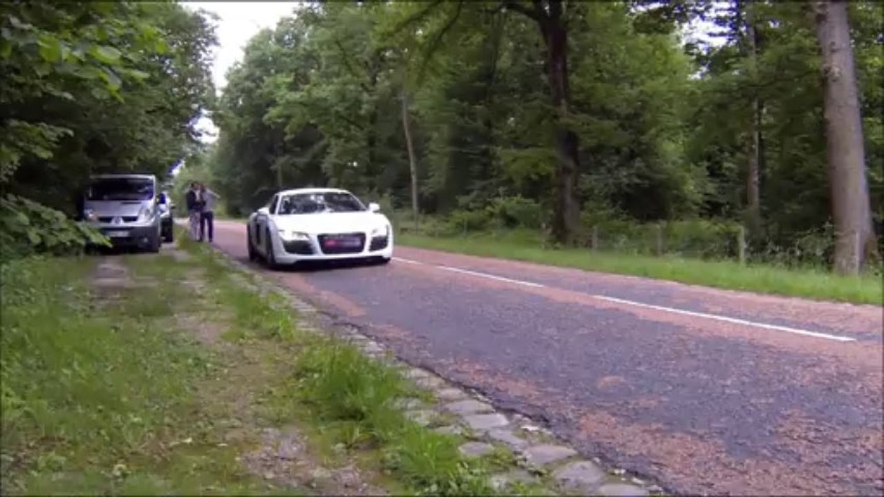 Audi R8 drone