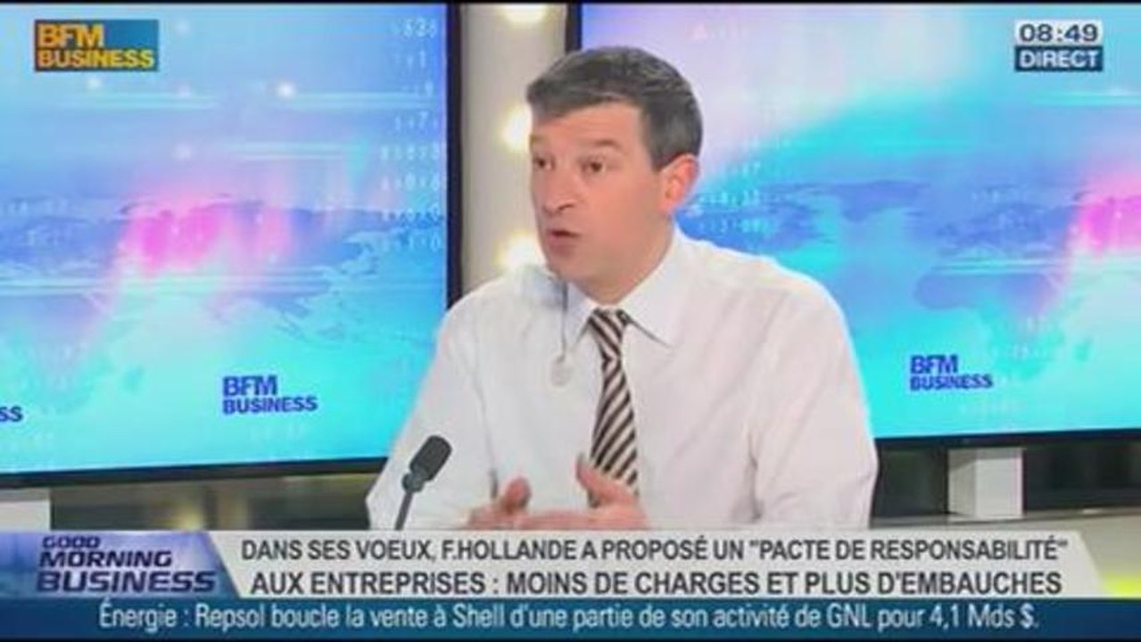 Nicolas Doze: François Hollande propose un "pacte de responsabilité" pour les entreprises - 02/01